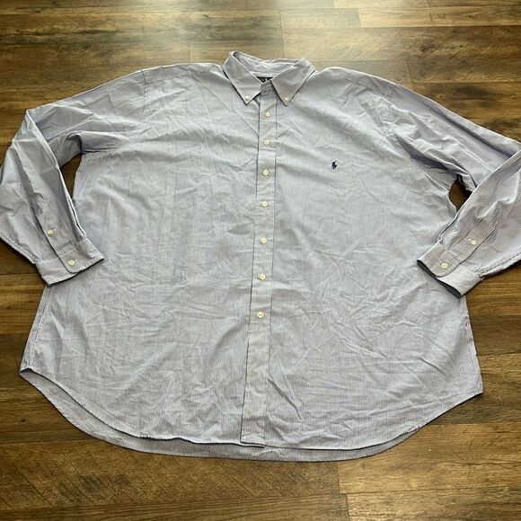 Ralph Lauren long sleeve button down shirt size 3XLT - Picture 1 of 5
